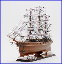 Cutty Sark British Clipper Handmade Wooden Tall Ship Model 34 T016