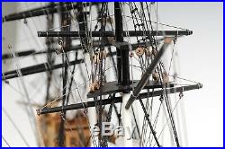 Cutty Sark China Clipper Tall Ship 34' Wooden Model No Sails Boat Assembled