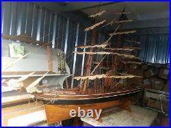 Cutty Sark Large Scale Wooden Ship Model