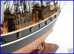 Cutty Sark NO SAILS Wooden Tall Ship Model 34 China Tea Clipper Sailboat