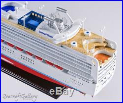 DIAMOND PRINCESS Handmade Wooden Completed Scale Model Boat Ship Great Gift 80cm