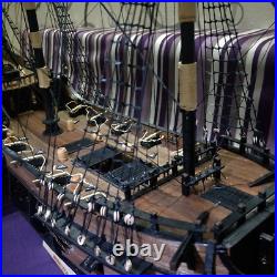 DIY Black Pearl ship Pirates of the Caribbean sailing model kit solid wood set