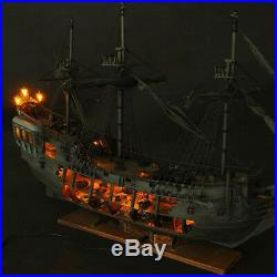 DIY The black Pearl Model Ship Wooden Boat Kits Collection Exhibit Gifts