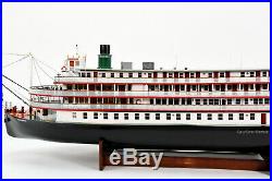 Delta Queen Steamboat Handmade Wooden Passenger Ship Model