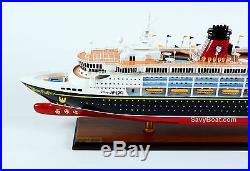 Disney Magic Cruise Ship Handmade Wooden Ship Model 40