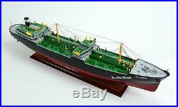 ESSO GLASGOW Tanker 38- Handcrafted Wooden Ship Model