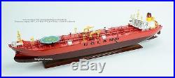 EVITA OIL TANKER 45 Handcrafted Wooden Model Ship NEW
