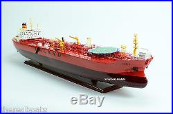 EVITA OIL TANKER 45 Handmade Wooden Model Ship NEW