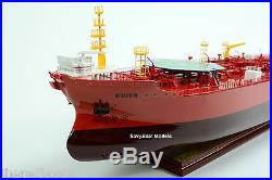 EVITA OIL TANKER 45 Handmade Wooden Model Ship NEW