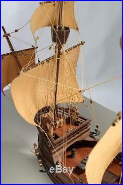 Elegant, Detailed Wooden Model Ship Kit by Disar the Nao Victoria