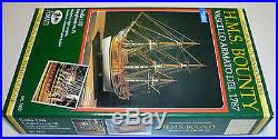 Elegant, classic Amati model ship kit the HMS Bounty