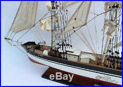 Elissa Tall Ship Display Ready Model the Flagship of the Texas Seaport Museum