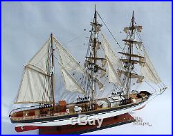Elissa Tall Ship Display Ready Model the Flagship of the Texas Seaport Museum