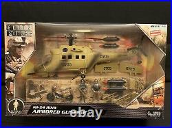 Elite Force MI-24 Hind Armored Gunship Helicopter 118 Scale Sealed
