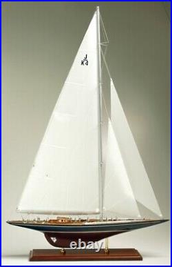 Endeavour 1934 America's Cup J class yacht wooden model ship kit 18 Sailboat