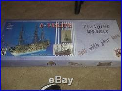 Enormous 1/48 San Felipe 1200 mm 47.2 Wooden Ship Model Kit