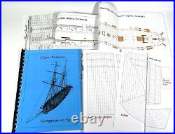 Escadra 1/72 Russian Schooner Lastochka Wooden Ship Model Kit 07202