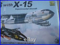 FREE Shipping Monogram Revell 172 B-52B BOMBER withX-15 EXPERIMENTAL AIRCRAFT