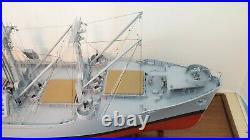 Fine Art Models SS Lane Victory Ship & Display Case 196 Scale 1 of 50 Produced