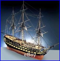 Finely Detailed, Elegant Wooden Model Ship Kit by Caldercraft HMS Agamemnon