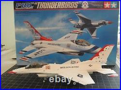 Finished Model Of F-16c Thunderbirds Free Shipping
