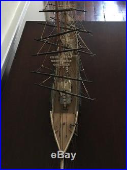Flying Cloud Clipper Ship Model By Donald McKay at Piel Craftsmen, Newburyport