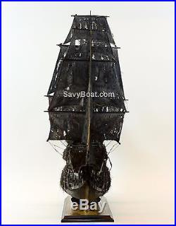 Flying Dutchman Tall Ship Handmade Wooden Ship Model 46 Museum Quality