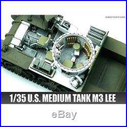 Free Shipping ACADEMY 1/35 Plastic Model Kit M3 LEE US Medium Tank #13206