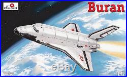 Free Shipping! Buran Soviet Shuttle 1/72 Amodel 72023