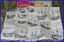 GOLDEN HIND Wooden Ship Model Kit by Aeropiccola, Large scale
