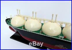 Gas LNG Carrier Tanker Ship Model Ready Display We do custom make