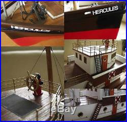 Genuine, imported Saito RC model ship kit the Hercules -steam powered
