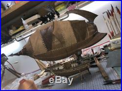 Goblin Zeppelin 600mm 23.6 World of Warcraft Wooden model ship kit