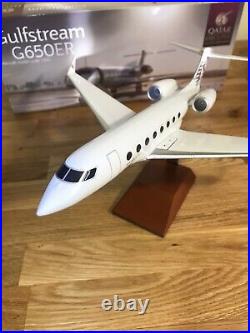 Gulfstream Limited Edition G650ER Model Airplane Scale 1100 Fast Shipping
