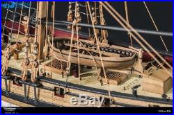 H. M. S CUTTER LADY NELSON Scale 1/64 20.8 Wood ship model kit wood sailboat