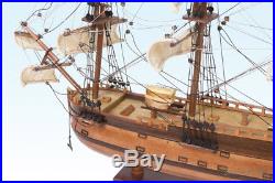 HM Bark Endeavour 1768 (45cm) MODEL SHIP BOAT COMPLETED HANDMADE GIFT DECOR 45CM