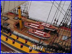 HMS Agamemnon 35 Tall Ship Model Handmade Wooden Model Ship NEW