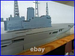 HMS Ark Royal (R09) 1/350 aircraft carrier waterline model ship kit