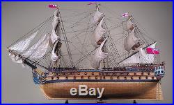 HMS BELLONA 41 wood model ship large scale sailing tall British boat