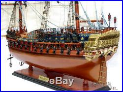 HMS Bellona Tall Ship Full Assembled 28 Wooden Model Ship