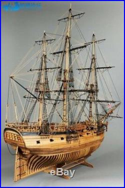 HMS Druid 1766 Scale 1/50 900mm 35.4 POF Pear Wood Version Model Ship Kit