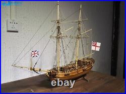 HMS Halifax Cherry version Scale 150 630 mm 24.8 full rib Wood Model Ship Kit
