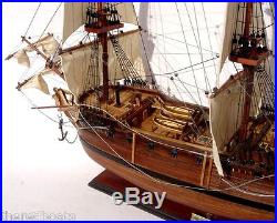 HMS Pandora Tall Ship 36 Handmade Wooden Model Ship NEW