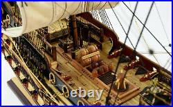 HMS Prince Handmade Wooden Tall Ship Model 40 Large Scale