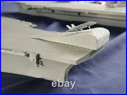 HMS Prince of Wales aircraft carrier waterline1/350 model ship kit with F35