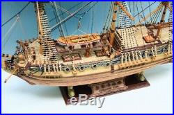 HMS Royal Caroline 1749 Scale 1/50 33'' Wooden Ship Model Kits scale model
