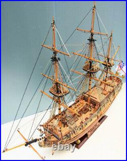 HMS Royal Caroline Yatch 1749 150 33'' Wooden Ship Model Kits Sailing Boat