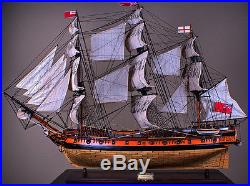 HMS SURPRISE 43 wood model ship large scale sailing tall British boat