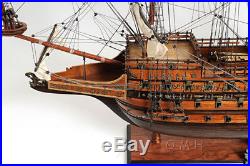 HMS Sovereign of the Seas 1637 Tall Ship Wooden Model 37 Sailboat