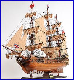 HMS Surprise 37 Handcrafted Wooden Model Ship T191